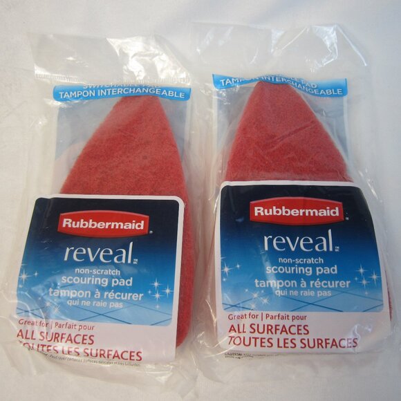 Rubbermaid REVEAL Non-scratch Scouring Pad - All Surfaces- Lot of 2 - Picture 4 of 7